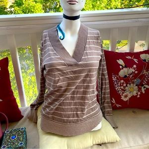 Light weight tan sweater